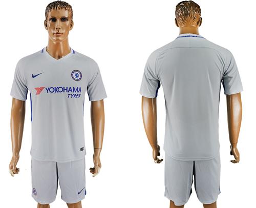 Chelsea Blank Sec Away Soccer Club Jersey - Click Image to Close